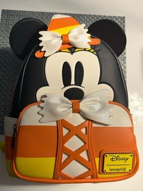 Disney x Loungefly Minnie Mouse Candy Corn Loungefly